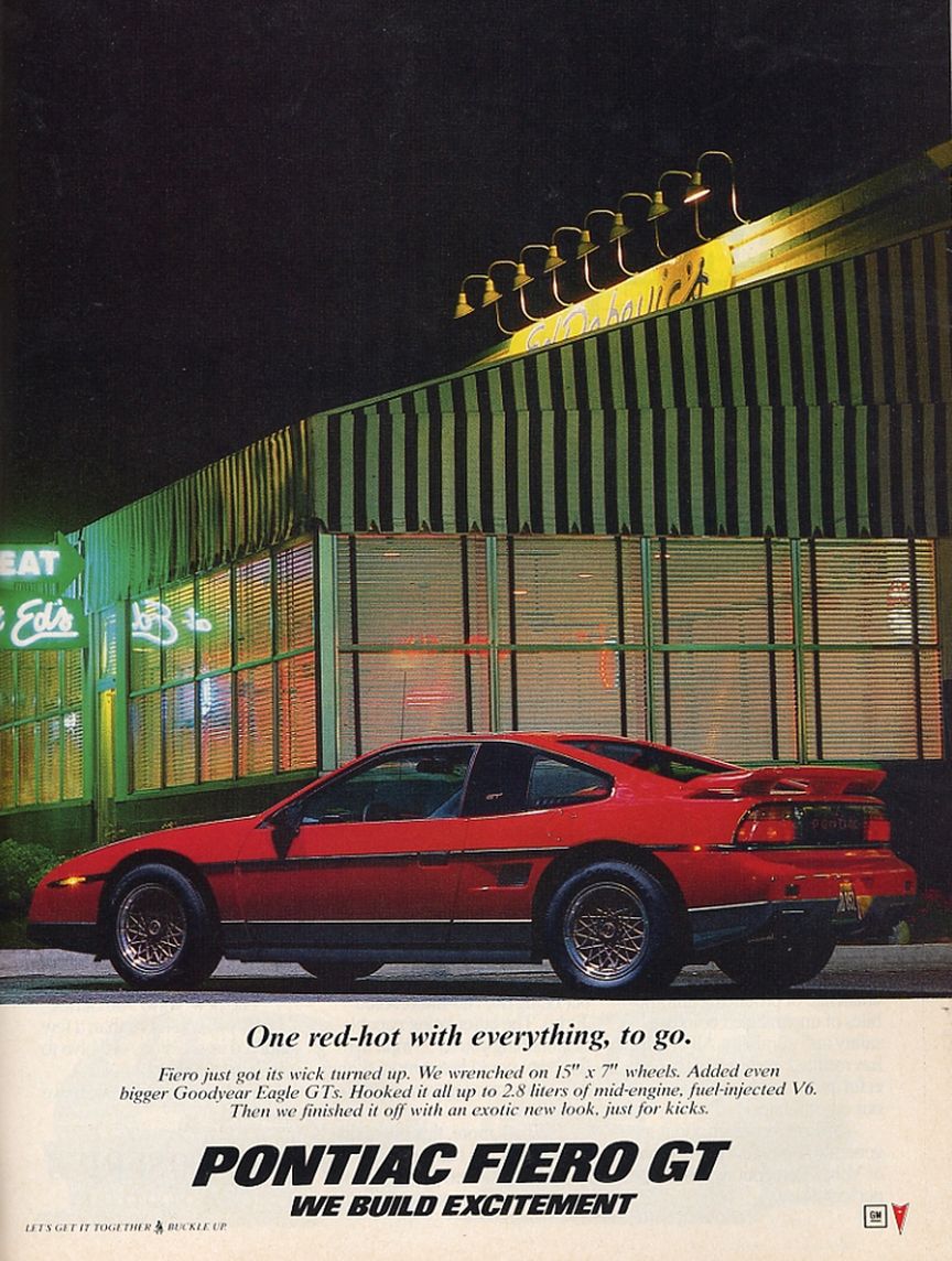 1986 Pontiac Auto Advertising